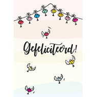 Verjaardagskaartje Lampionnen