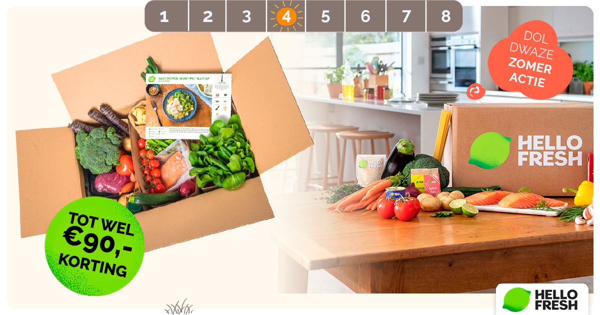 HelloFresh zomeractie