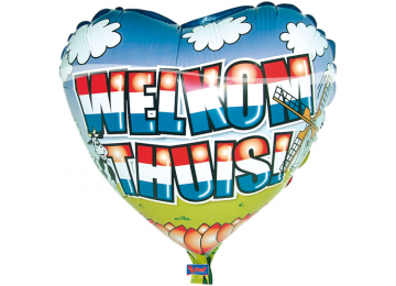 Wie jij verwelkomen met een helium ballon + roos?