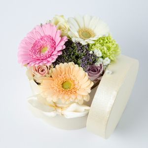 Pastel Bloementaartje