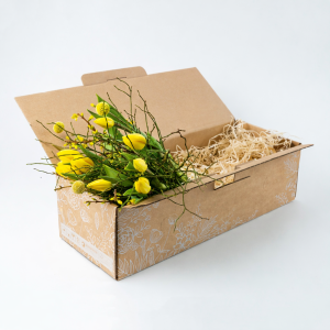 Geel Pasen Tulpenboeket