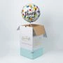 Folieballon Thank You gevuld met helium uit BloomGift verpakking
