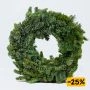 Nobilis kerstkrans 30cm