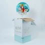 Sinterklaas folieballon gevuld met helium uit Bloomgift verpakking