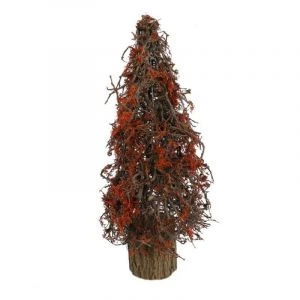 Kerstboom Bonsai Mos Rood (60cm)