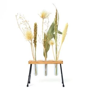 BloomTable® White Star - droogbloemen brievenbus cadeau