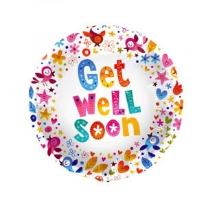 Ballon Get Well Soon (Ø35cm)