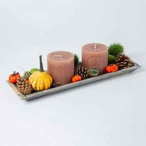 Herfst Kaarsenbord