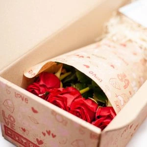 10 Rode Rozen → Love Box