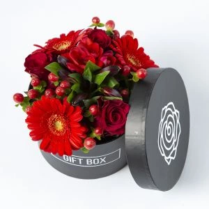 Rood Bloementaartje