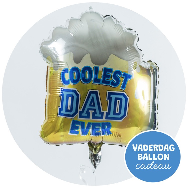Vaderdag ballon cadeau