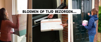 Bloemen bezorgen op de gekozen datum