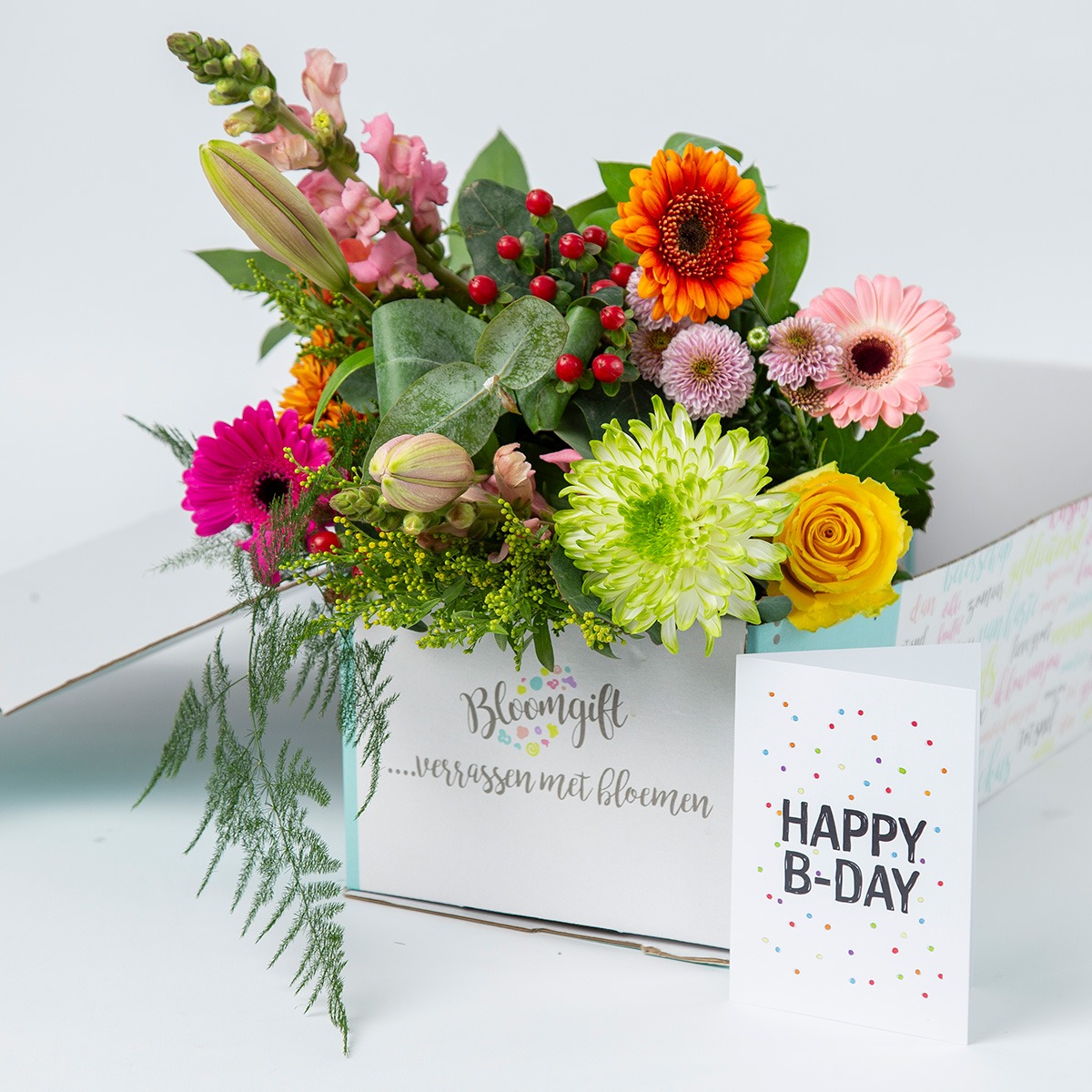 Bloemenabonnement op boeketten