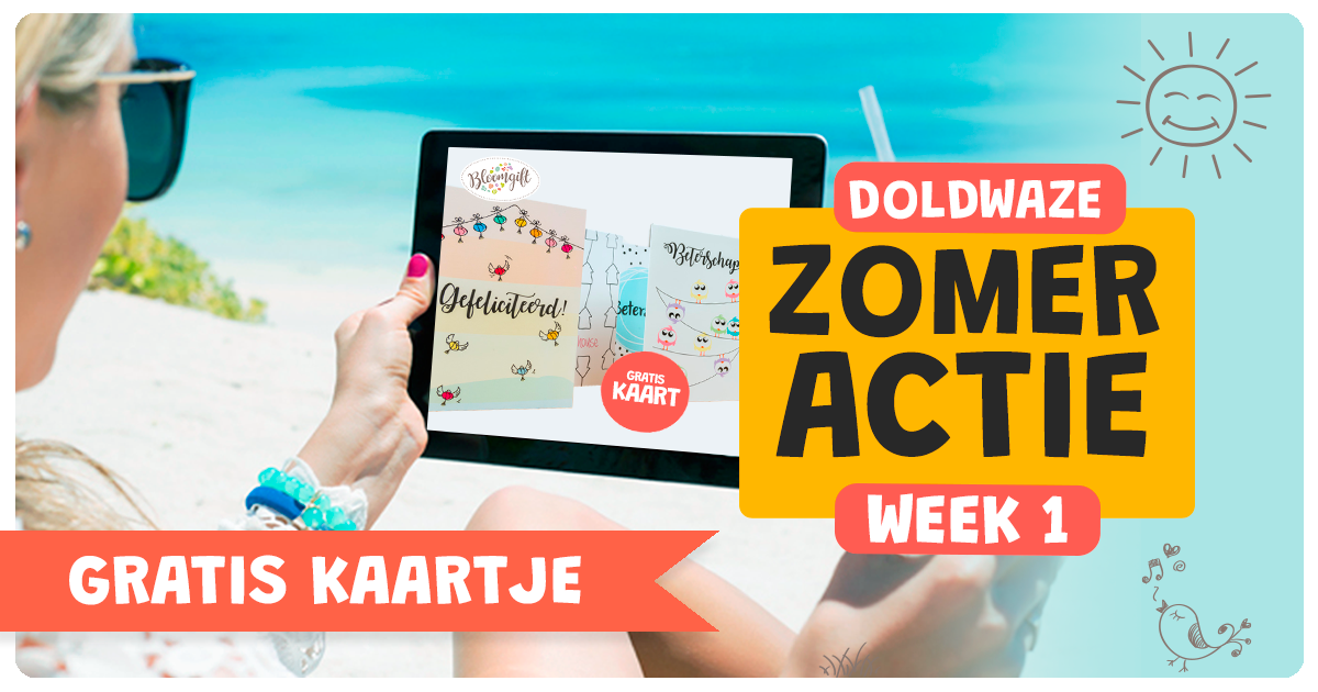 Doldwaze Zomeractie - Week 1